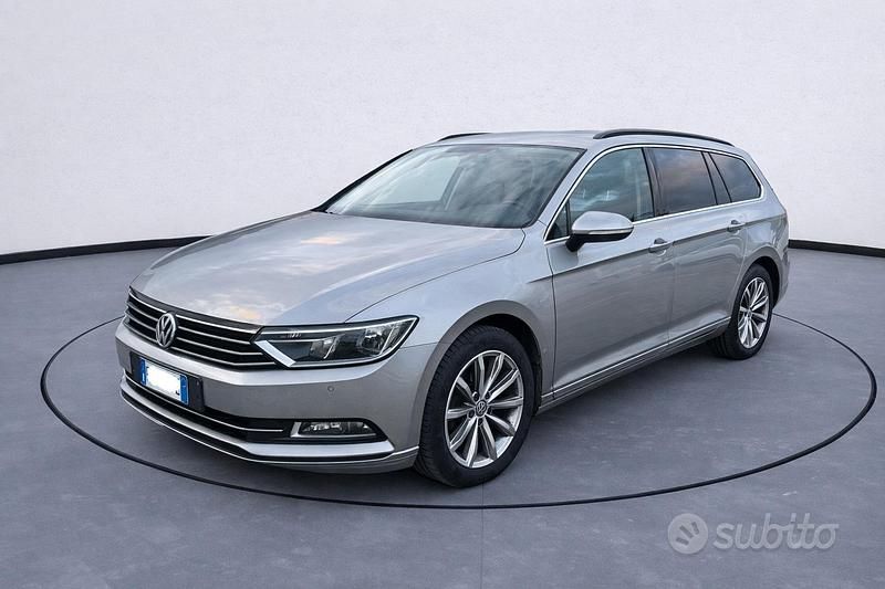 Usata VW Passat 150 CV (110 kW) 2017 Grigio Station wagon