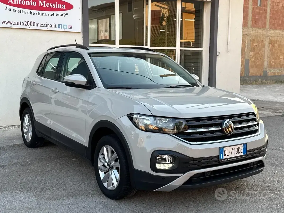 Usata VW T-Cross Style 95 CV (69 kW) 2022 Beige SUV