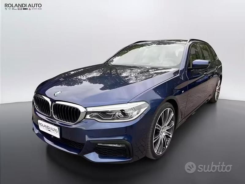 Usata BMW 530 M Sport 265 CV (194 kW) 2017 Blu Station wagon