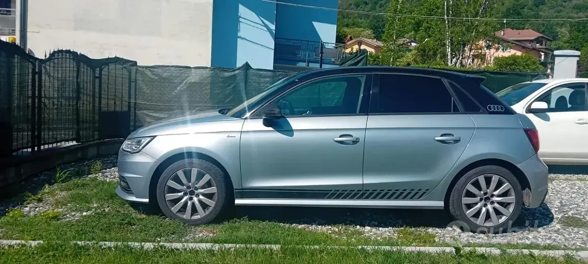 Usata Audi A1 Sportback S-Line 90 CV (66 kW) 2016 Grigio Utilitaria