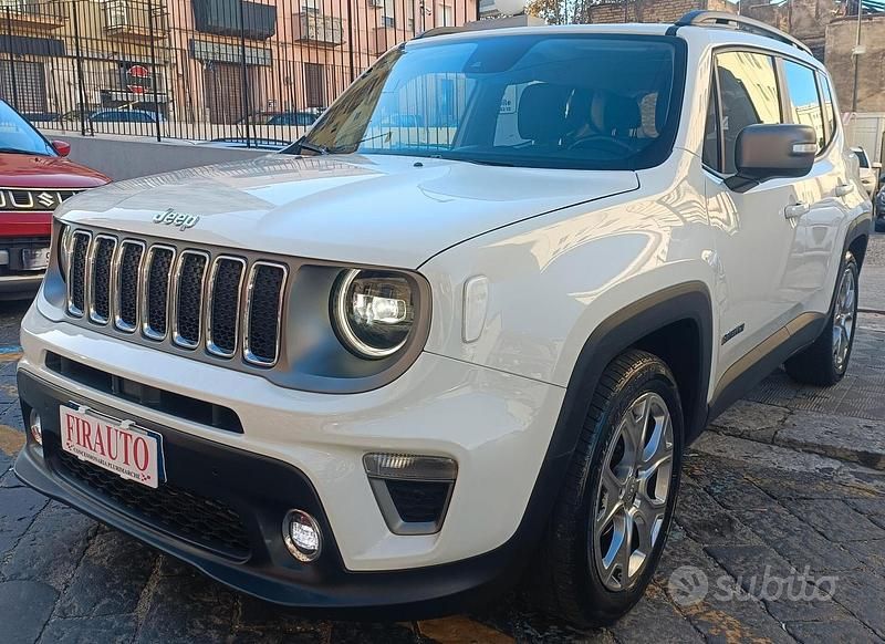Usata Jeep Renegade Limited 120 CV (88 kW) 2019 Bianco SUV