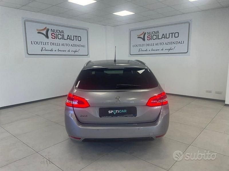 Usata Peugeot 308 Allure 131 CV (96 kW) 2018 Grigio Station wagon