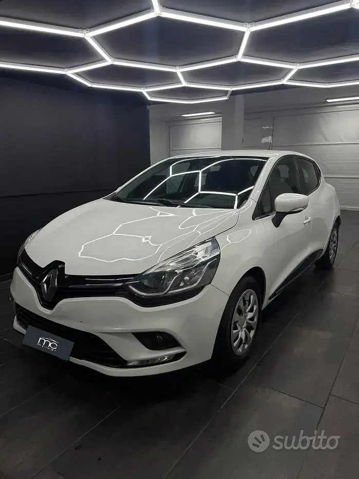 Usata Renault Clio 75 CV (55 kW) 2017 Bianco Utilitaria