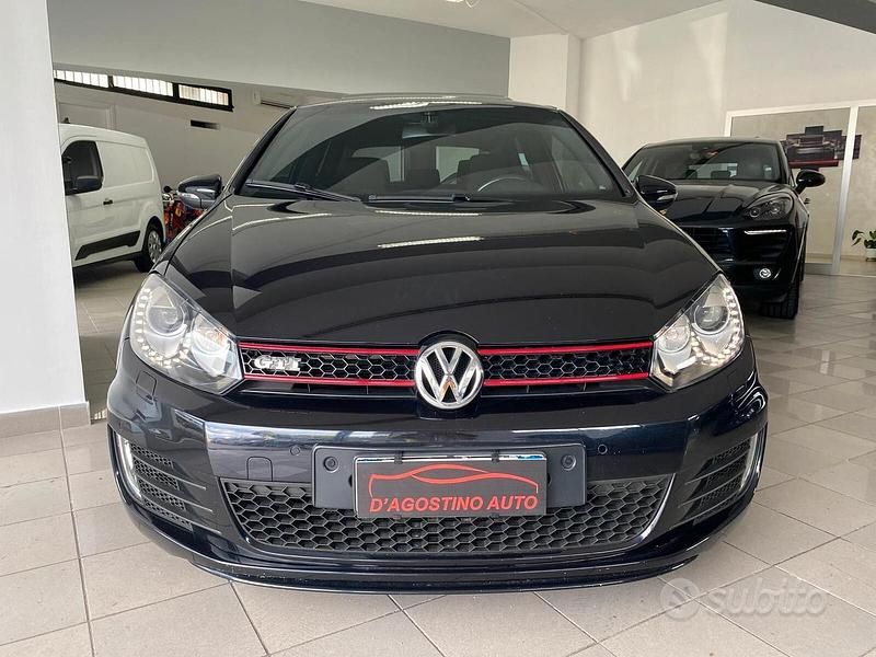 Usata VW Golf VI GTI 210 CV (154 kW) 2011 Nero Utilitaria