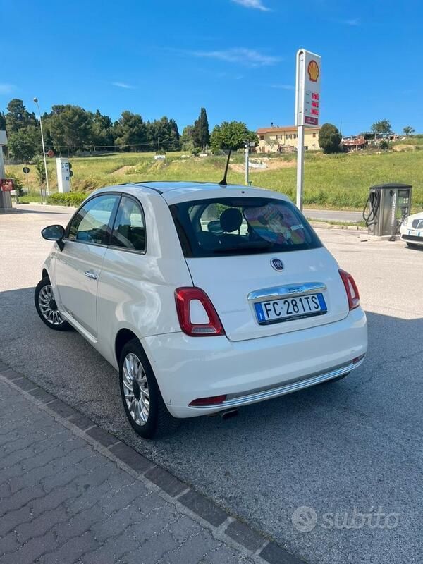 Usata Fiat 500 69 CV (50 kW) 2016 Bianco Utilitaria