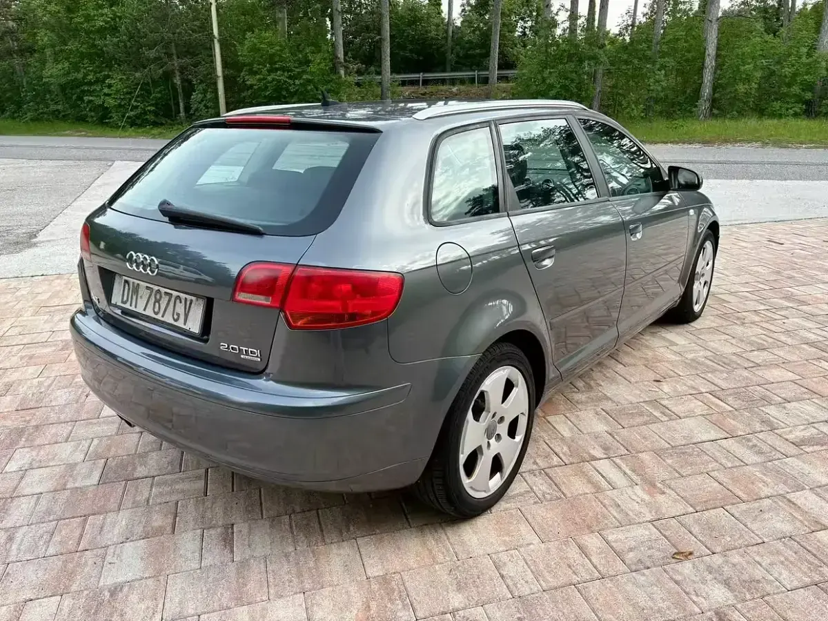 Usata Audi A3 Sport 170 CV (125 kW) 2007 Grigio Utilitaria