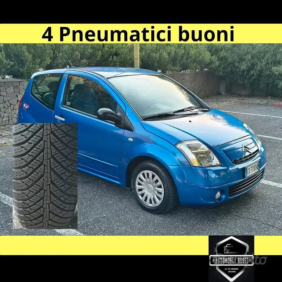 Usata Citroën C2 Exclusive 60 CV (44 kW) 2005 Blu Utilitaria