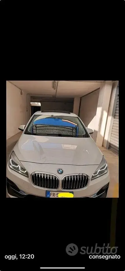 Usata BMW 218 150 CV (110 kW) 2018 Bianco Monovolume