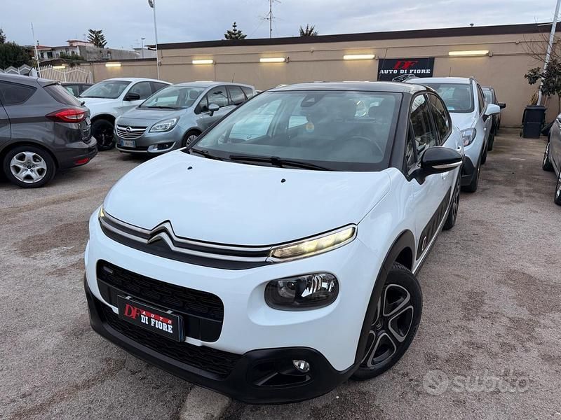 Usata Citroën C3 PureTech 82 CV (60 kW) 2017 Bianco Berlina