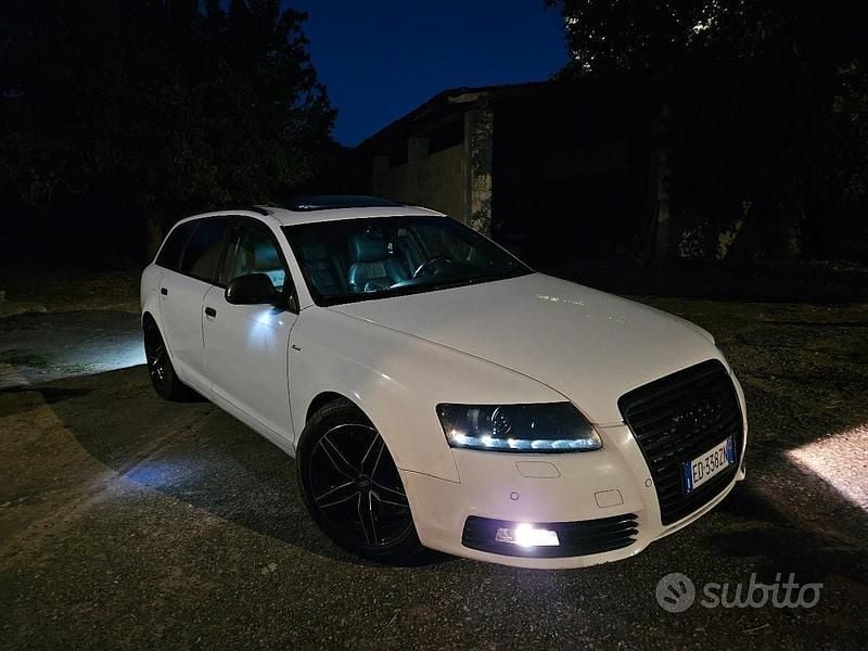 Usata Audi A6 S-Line 239 CV (175 kW) 2010 Bianco Station wagon