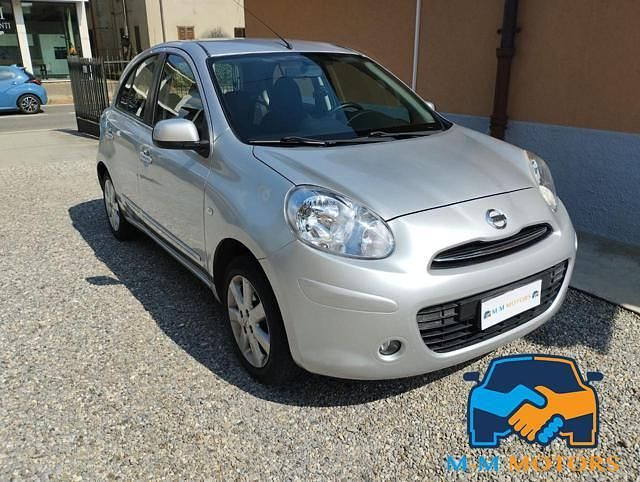 Usata Nissan Micra Tekna 80 CV (58 kW) 2011 Grigio Utilitaria