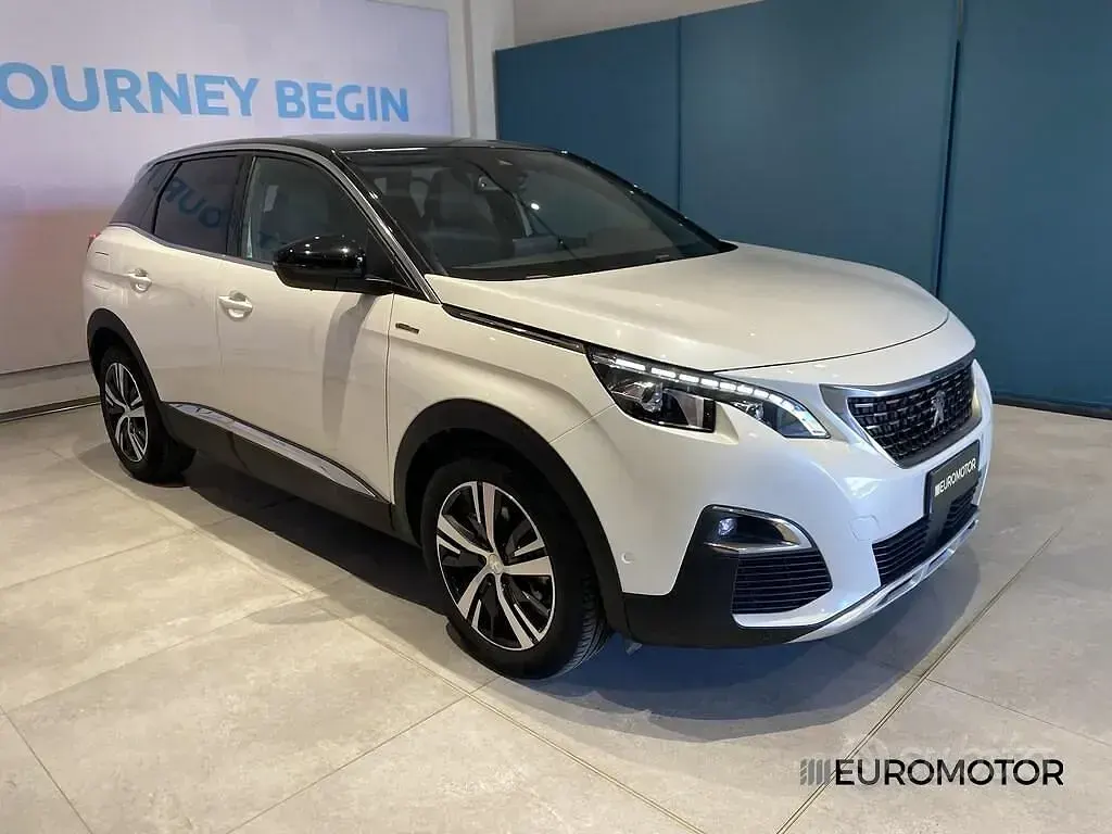 Usata Peugeot 3008 GT-line 131 CV (96 kW) 2019 Bianco SUV