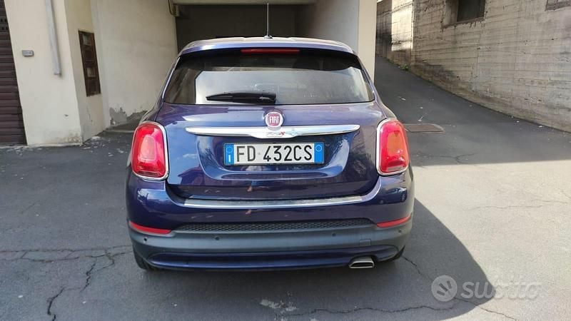 Usata Fiat 500X 95 CV (69 kW) 2016 Blu SUV