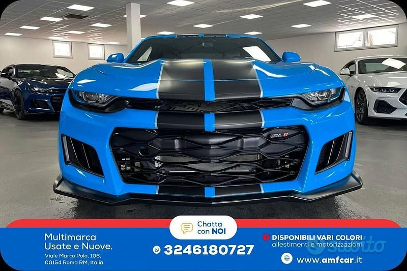 Usata Chevrolet Camaro 2022 Blu Cabrio