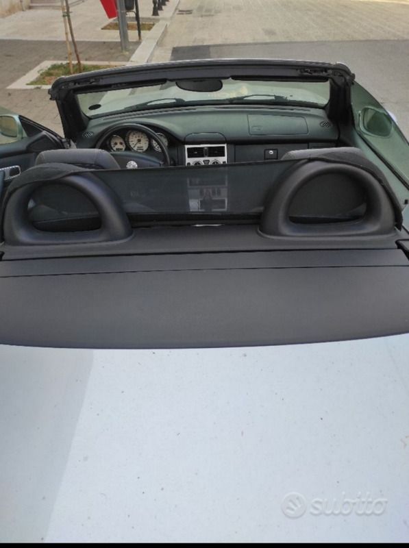 Usata Mercedes SLK200 192 CV (141 kW) 2001 Grigio Cabrio