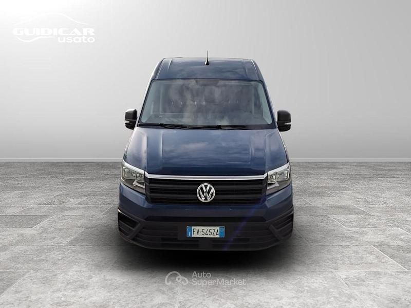Usata VW Crafter Business 140 CV (102 kW) 2019 Blu Furgone
