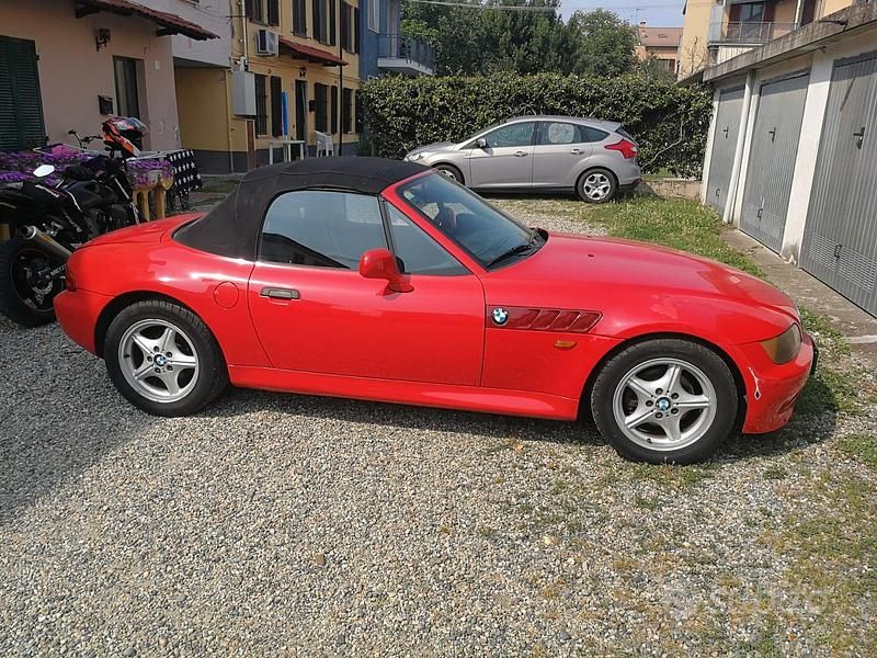 Usata BMW Z3 116 CV (85 kW) 1998 Rosso Cabrio