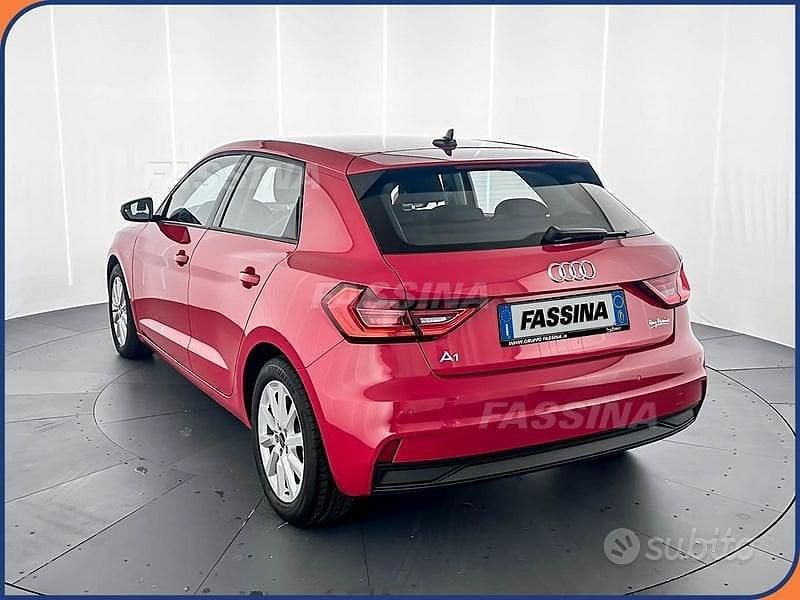 Usata Audi A1 Sportback 110 CV (80 kW) 2024 Rosso Utilitaria