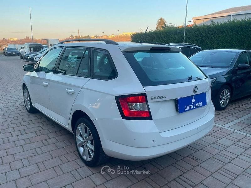 Usata Skoda Fabia Business Line 90 CV (66 kW) 2017 Bianco Berlina