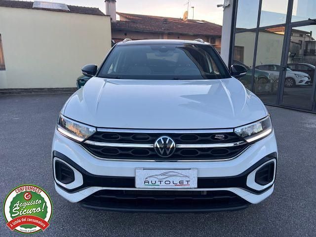 Usata VW T-Roc R-line 110 CV (80 kW) 2022 Bianco SUV