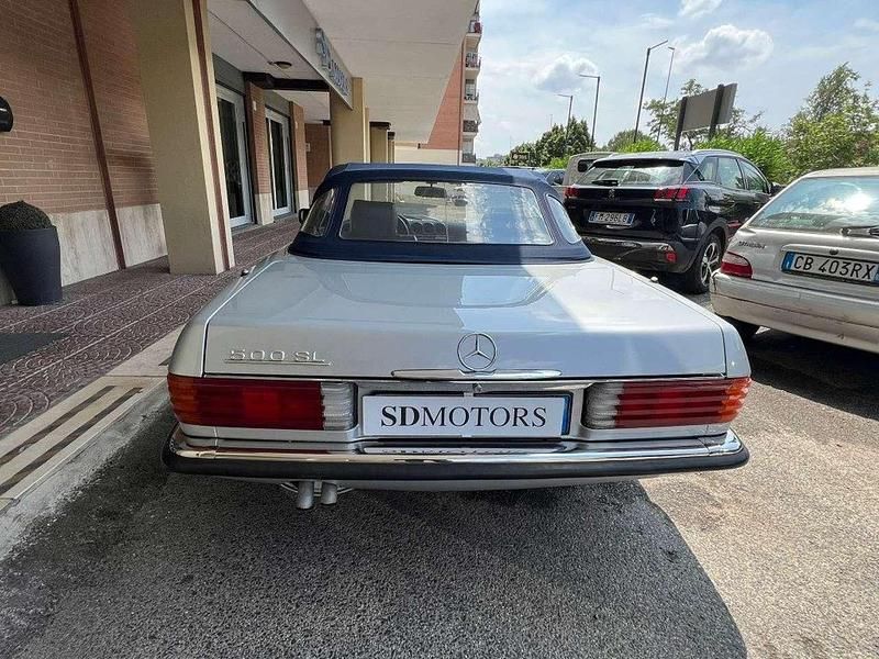 Usata Mercedes SL380 204 CV (150 kW) 1985 Argento Cabrio