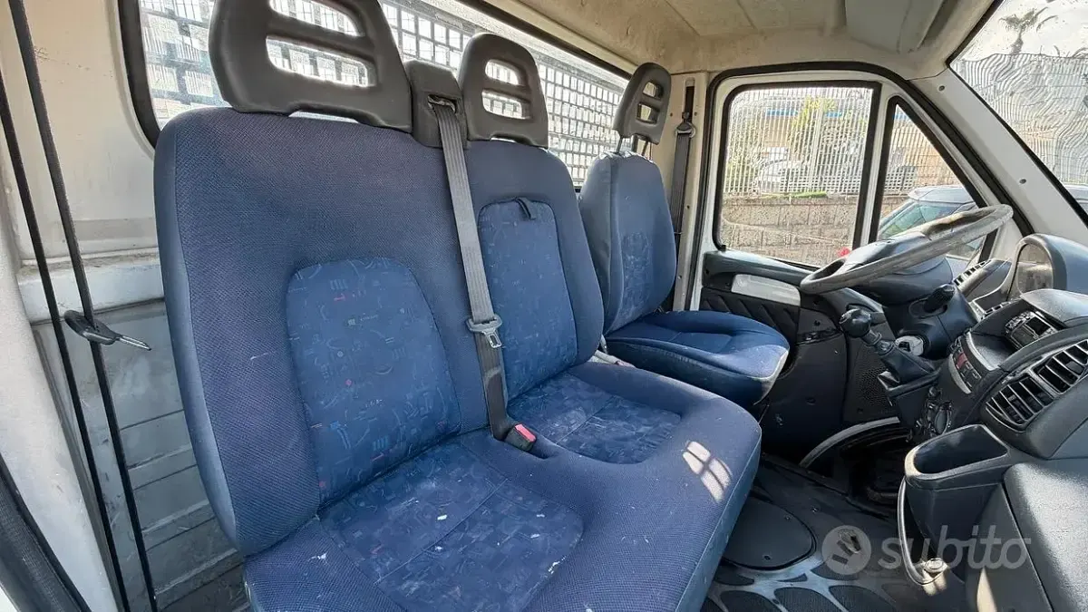 Usata Fiat Ducato 85 CV (62 kW) 2002 Bianco Furgone