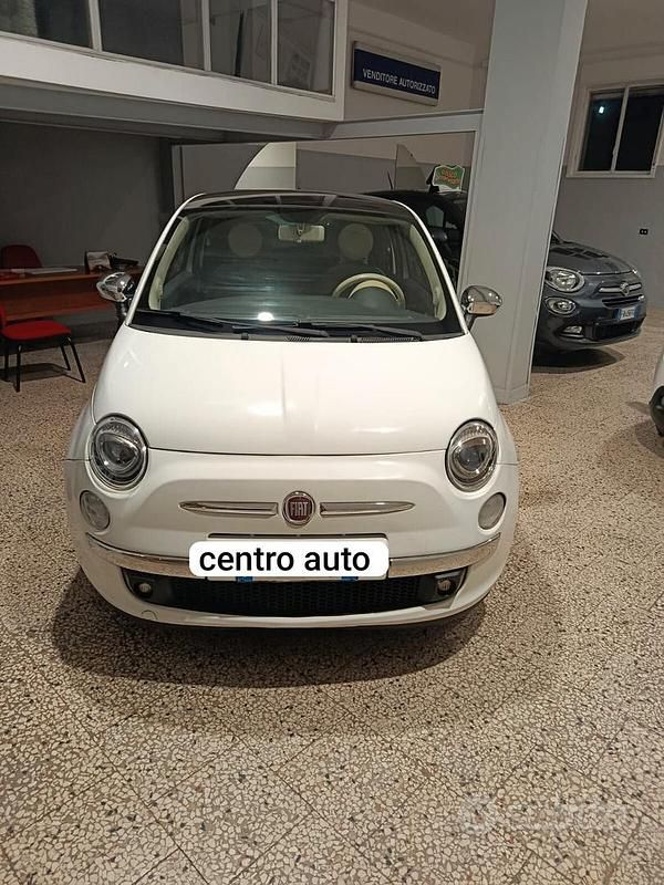 Usata Fiat 500 Sport 69 CV (50 kW) 2008 Bianco Berlina