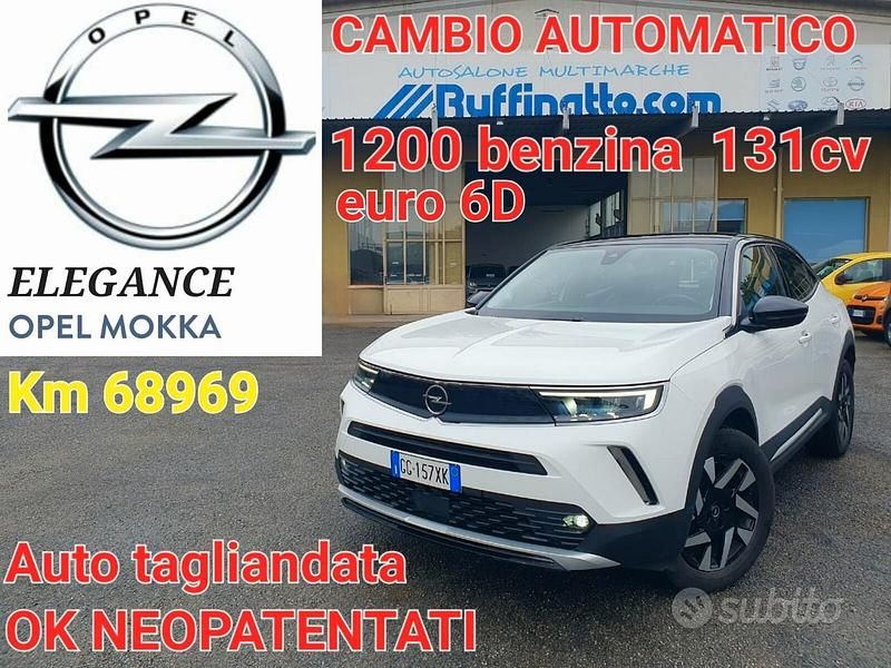 Usata Opel Mokka Elegance 131 CV (96 kW) 2021 Bianco SUV