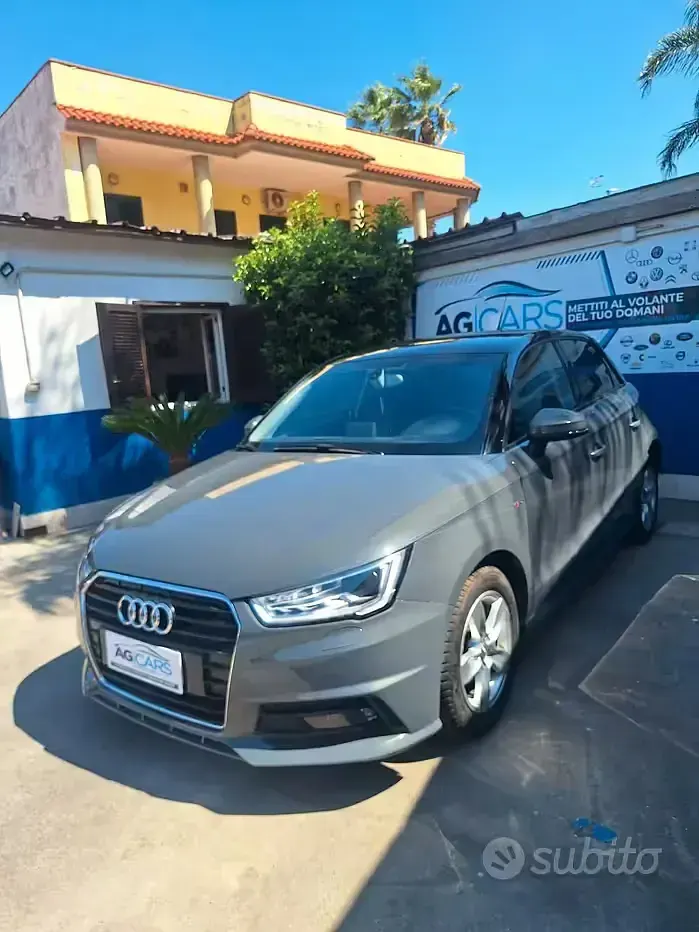 Usata Audi A1 S-Line 90 CV (66 kW) 2016 Grigio Utilitaria