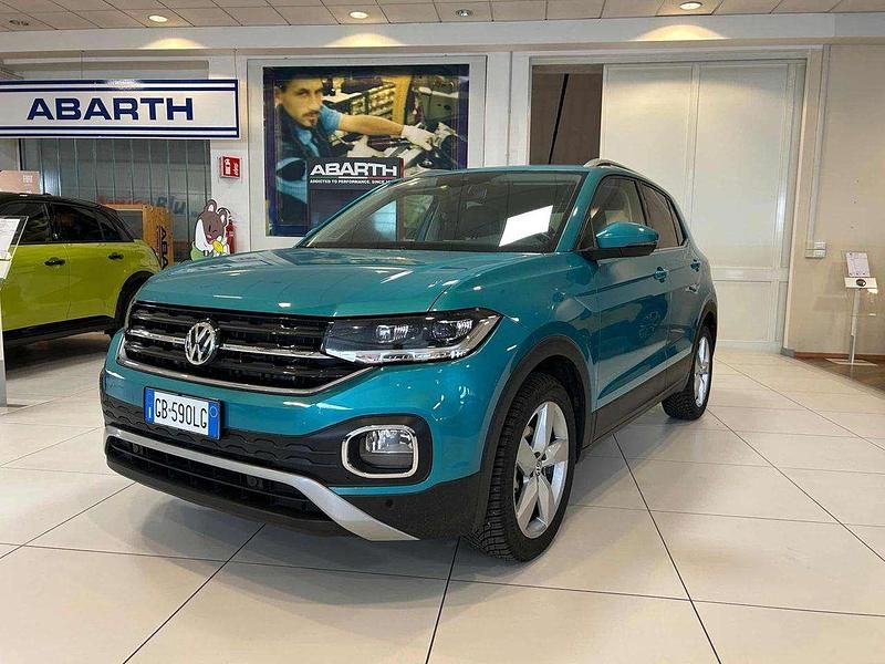 Usata VW T-Cross Style 116 CV (85 kW) 2020 Blu SUV
