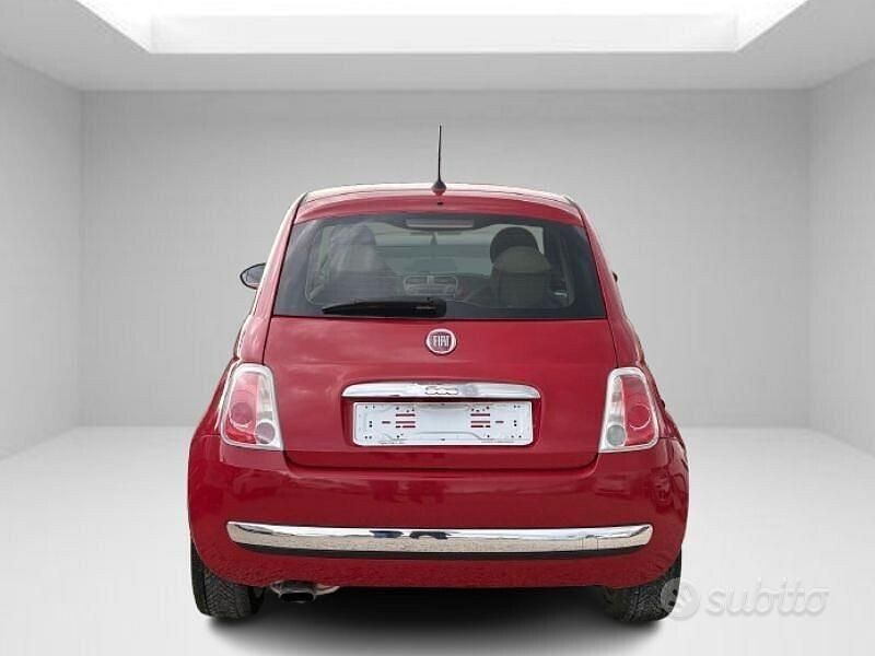 Usata Fiat 500 Lounge 69 CV (50 kW) 2012 Bianco Utilitaria