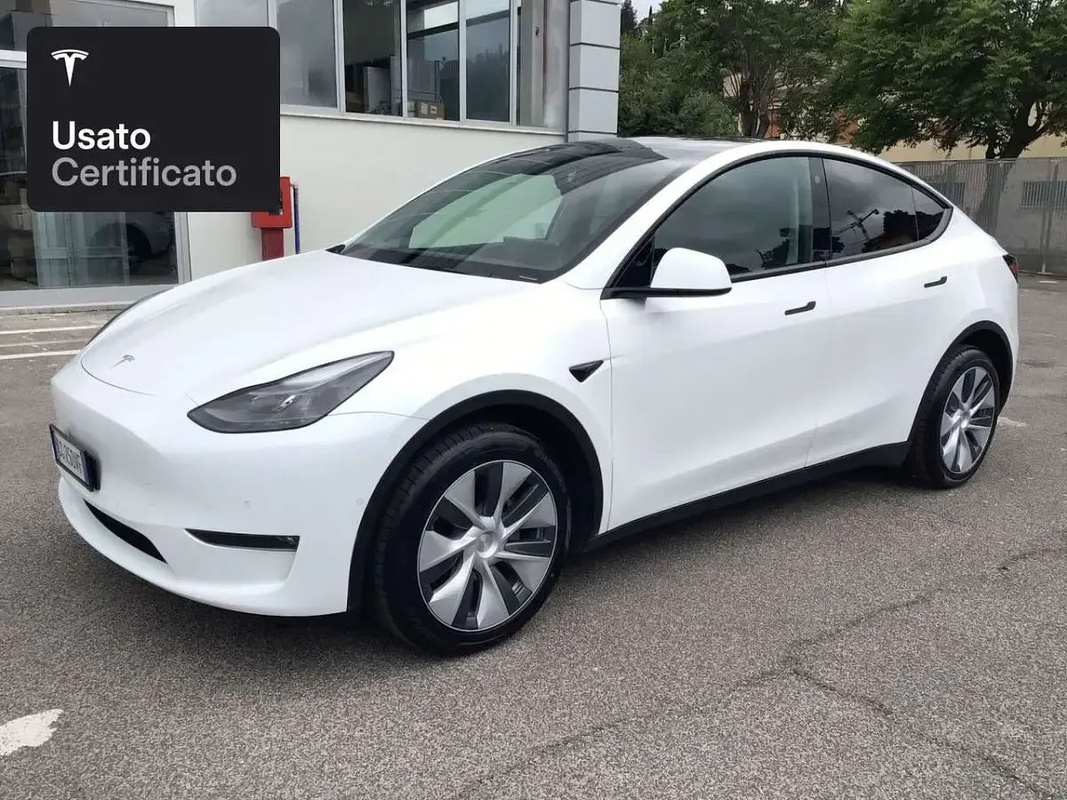 Usata Tesla Model Y Long Range AWD 258 kW (351 CV) 2022 Pearl white multicoat SUV