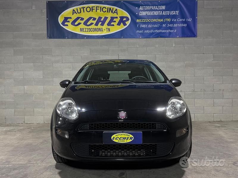 Usata Fiat Punto Street 75 CV (55 kW) 2014 Nero Utilitaria