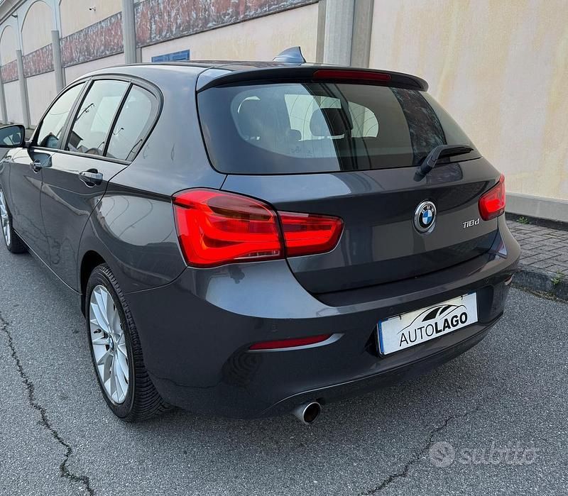 Usata BMW 118 150 CV (110 kW) 2017 Grigio Utilitaria