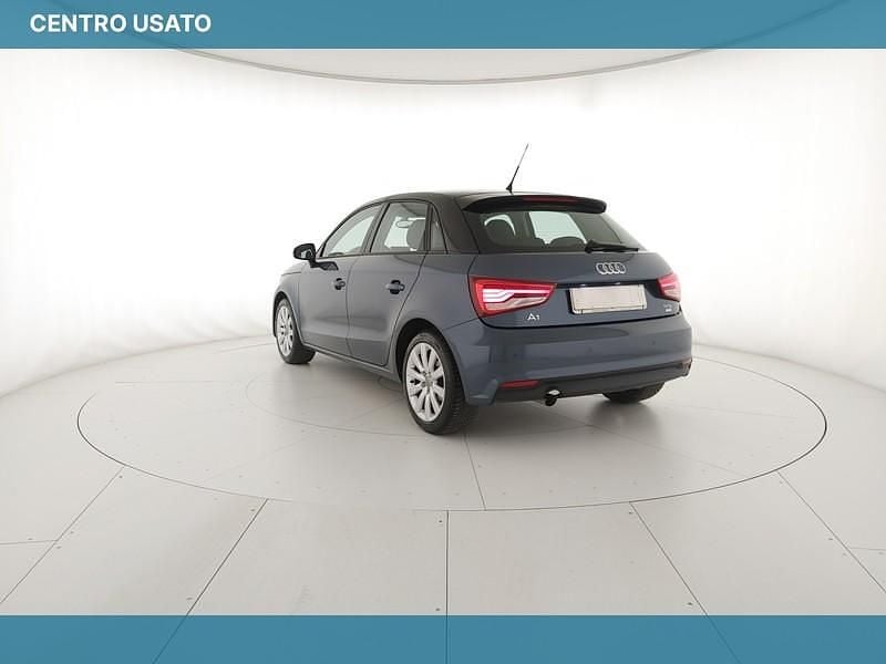 Usata Audi A1 Sportback Design 95 CV (69 kW) 2016 Blu utopia/nero Utilitaria