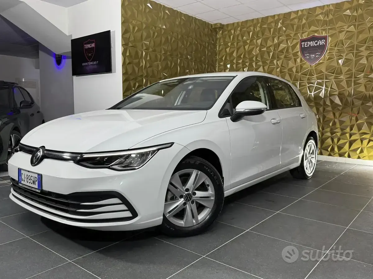 Usata VW Golf VIII Style 116 CV (85 kW) 2022 Bianco Berlina