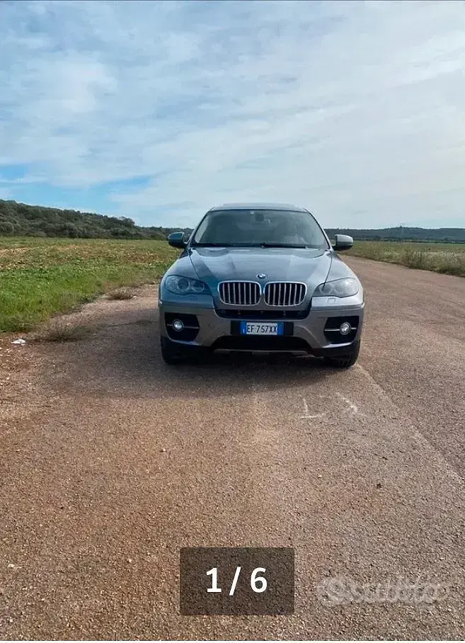Usata BMW X6 245 CV (180 kW) 2010 Grigio SUV