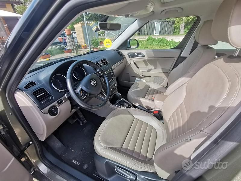 Usata Skoda Yeti 150 CV (110 kW) 2016 Verde SUV