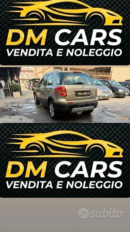 Usata Fiat Sedici Dynamic 120 CV (88 kW) 2008 Giallo SUV