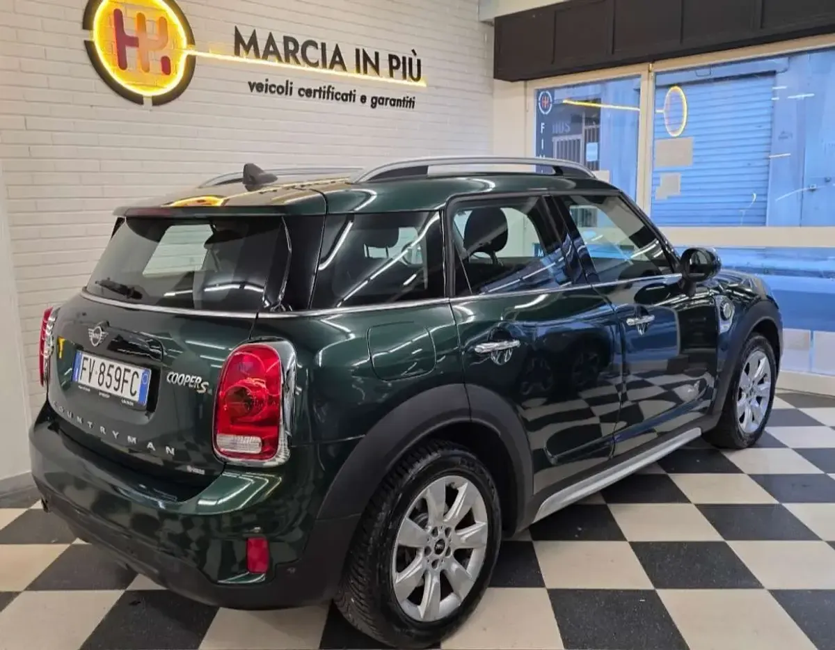 Usata Mini Cooper S Countryman Hype 136 CV (100 kW) 2019 Verde SUV
