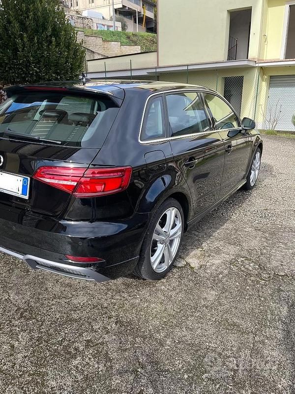 Usata Audi A3 Admired 150 CV (110 kW) 2020 Nero Berlina