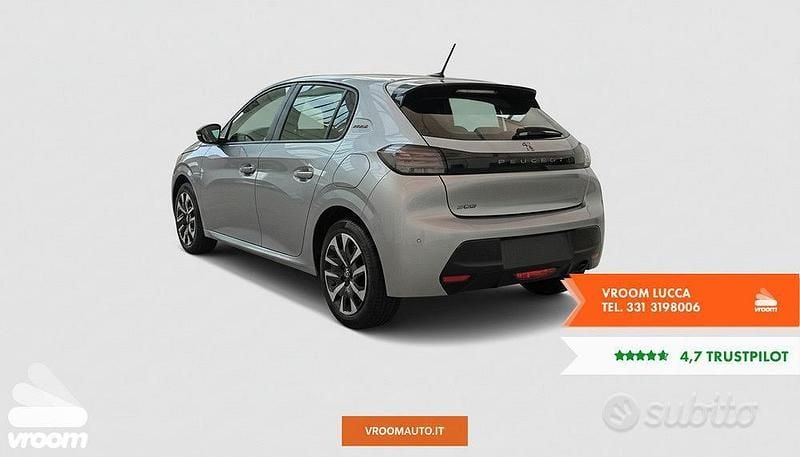 Nuova Peugeot 208 2025 Grigio Utilitaria
