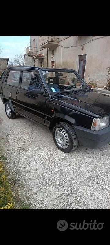 Usata Fiat Panda 54 CV (39 kW) 2001 Nero Utilitaria