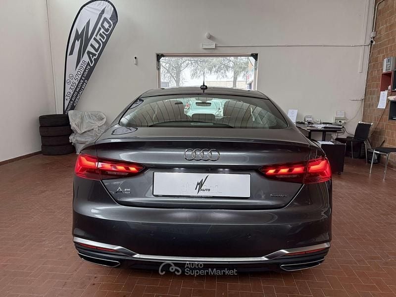 Usata Audi A5 Sportback S-Line 204 CV (150 kW) 2021 Grigio Utilitaria