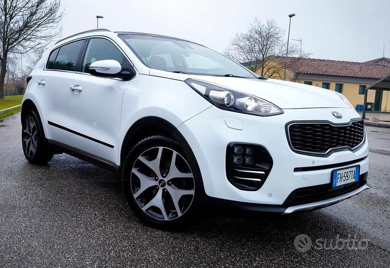Usata Kia Sportage GT-Line 141 CV (103 kW) 2017 Bianco SUV