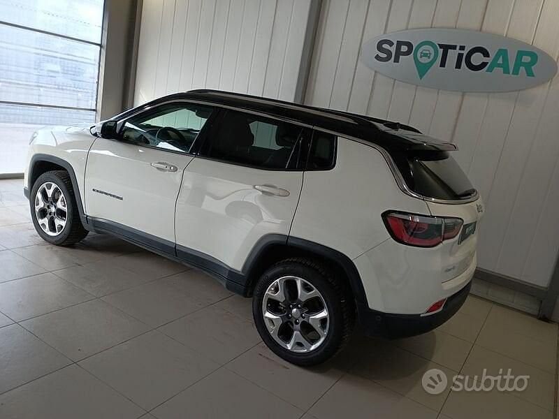 Usata Jeep Compass Limited 140 CV (102 kW) 2019 Bianco SUV