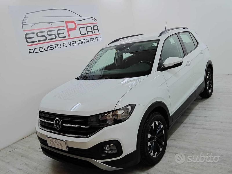 Bianco Usata 2022 VW T-Cross Style SUV | 15.200 € (Ottimo prezzo) - Immagine 1/4