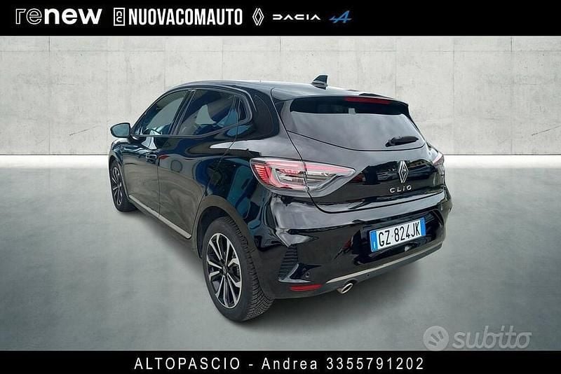 Usata Renault Clio V Techno 91 CV (66 kW) 2025 Nero Berlina