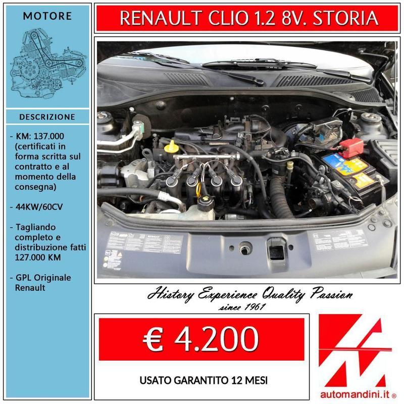 Venduto Renault Clio 1.2 8V. Storia (. auto usate in vendita