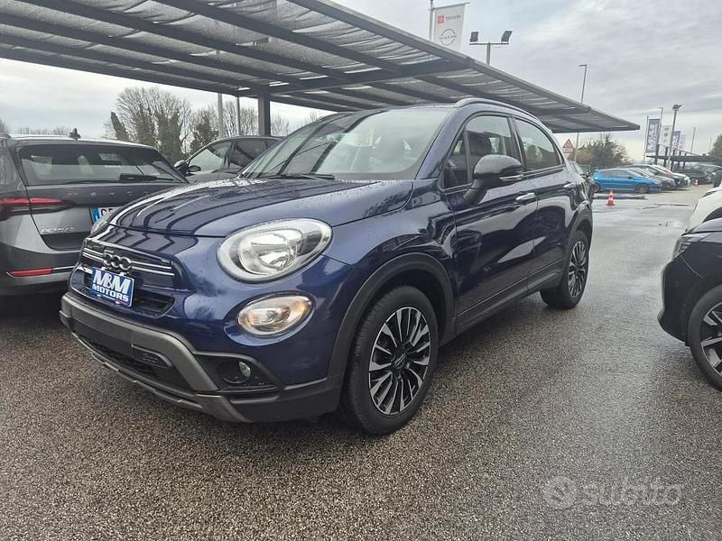 Usata Fiat 500X Cross 120 CV (88 kW) 2023 Blu SUV